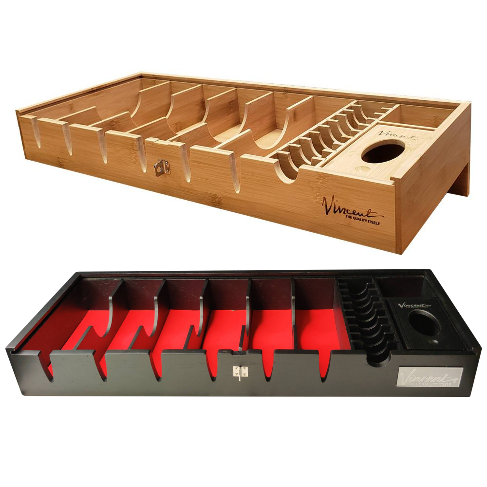 Vincent Bamboo Countertop Tray Deluxe