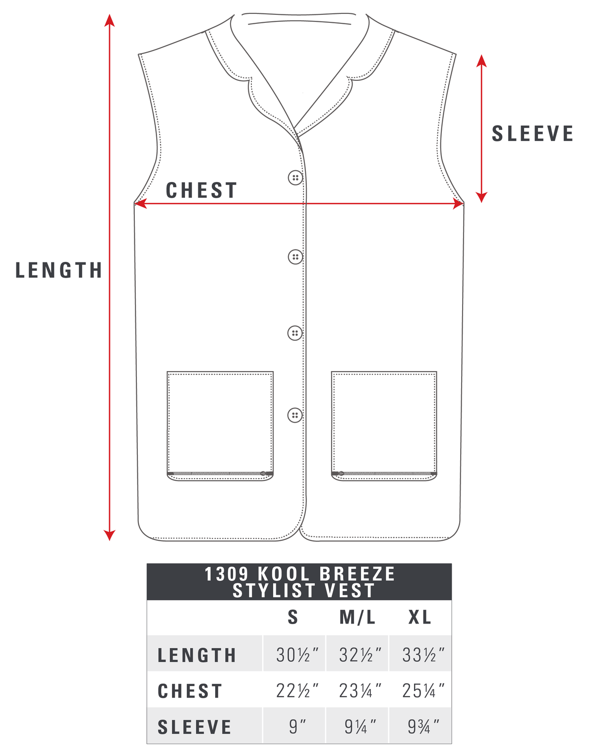 Betty Dain Kool Breeze Stylist Vest