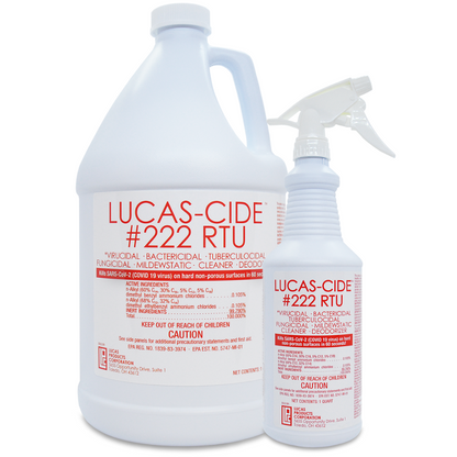 Lucas-Cide #222 RTU Ready to Use Disinfectant