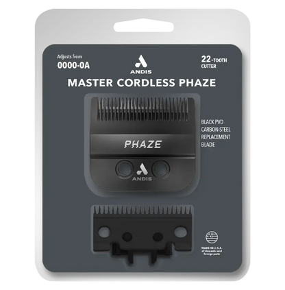 Andis Cordless Master Clipper Replacement Phaze Blade - MLC #561921
