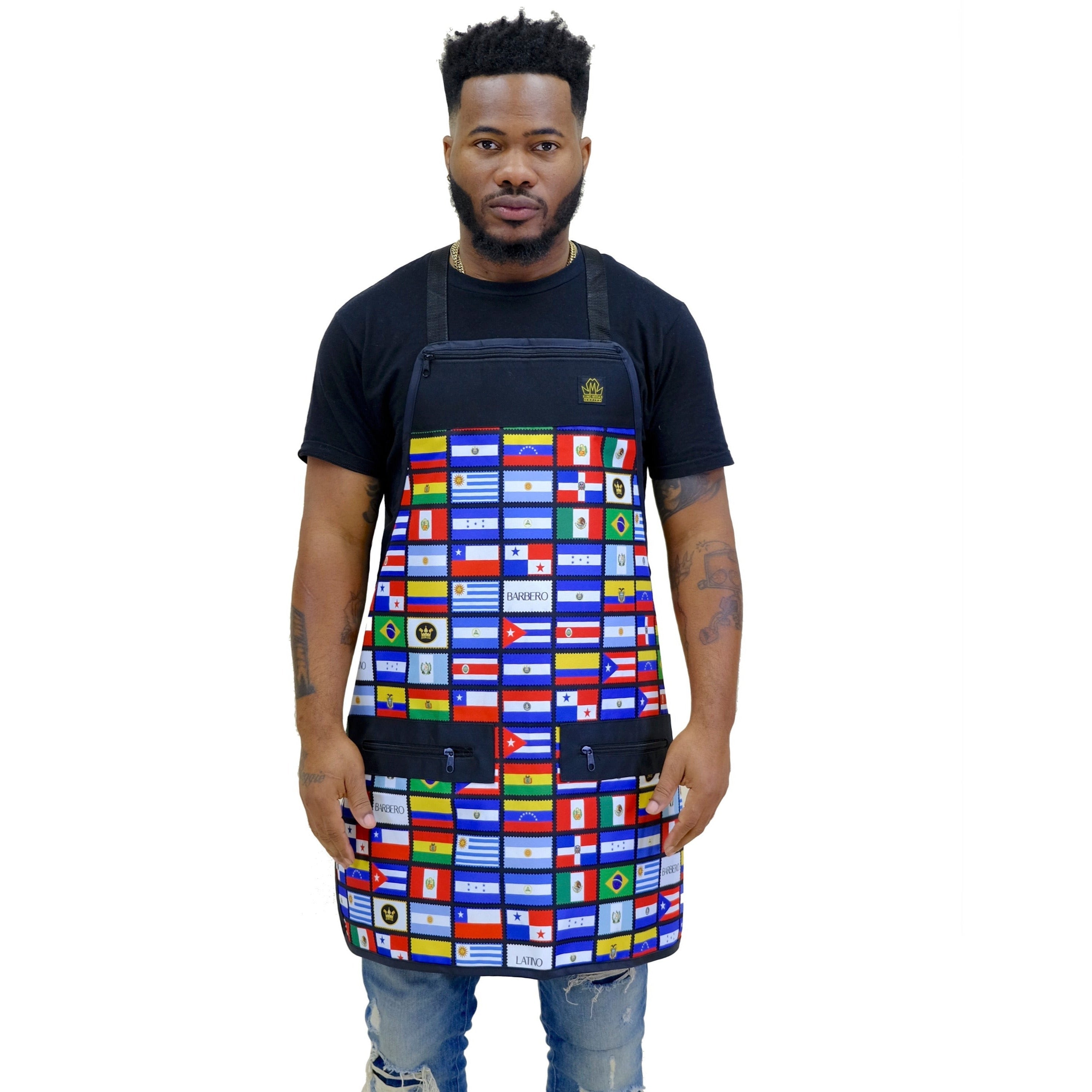 King Midas Barbero Latino Barber Apron – Pet Barber
