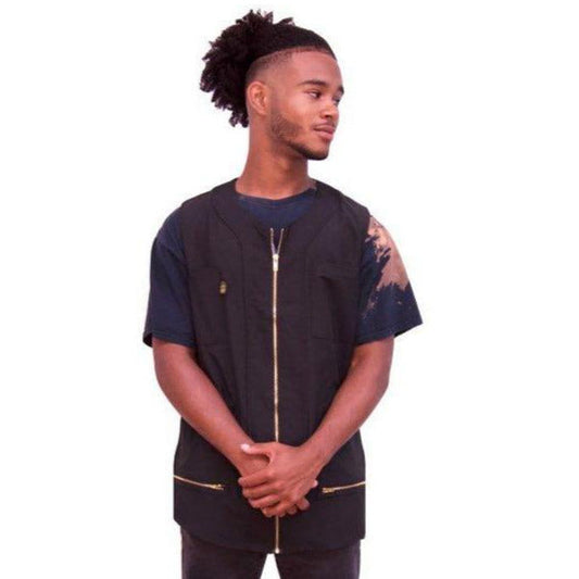 King Midas Barber Vest (Black)