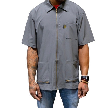 King Midas Barber Jacket Gray