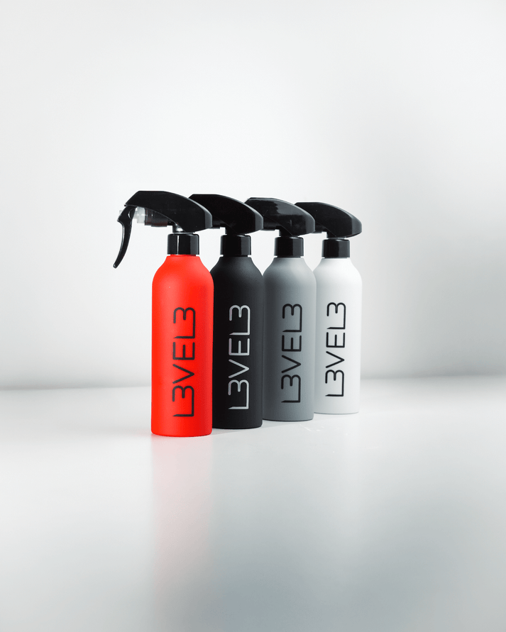 L3VEL3 Rubberized Spray Bottles
