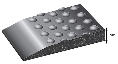 Rhino Phat Footsie Salon Barber Mat 40” x 60” Black 1" Thick