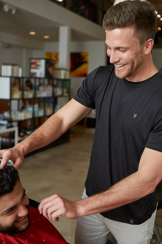 Barber Strong The Barber Tech Tee Shirt