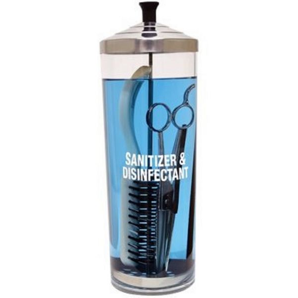 Scalpmaster 42 oz. Acrylic Sanitizing Jar SC-550