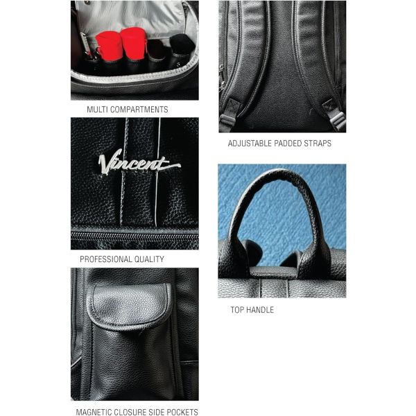 Vincent Vegan Leather Backpacks